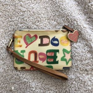 ✨Dooney&Bourke Colorful Wristlet✨